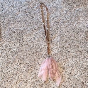 Pink Dangly Necklace